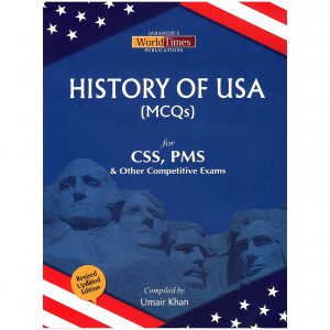 Buy History of USA MCQs By Umair Khan JWT Book online as Cash on Delivery all Over Pakistan. This is the latest and updated edition for CSS