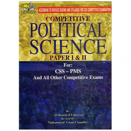 Competitive Political Science For CSS/PMS By A.H Publisher
