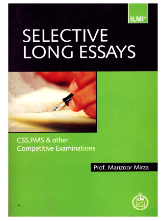 Selective Long Essays By Prof. Manzoor Mirza ILMI
