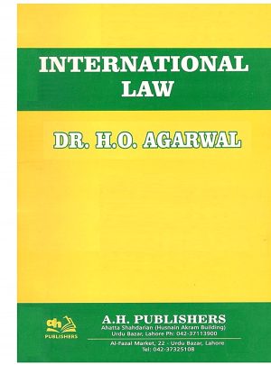International Law By Dr H O Agarwal