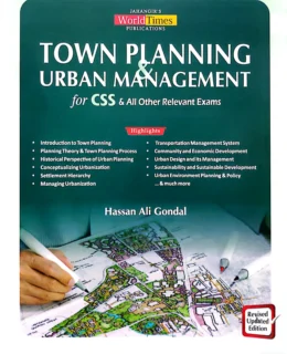 Town Planning and Urban Management By Hassan Ali Gondal JWT