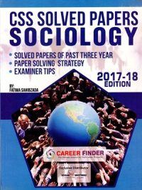 CSS Solved Papers Sociology Edition CSS Books Point