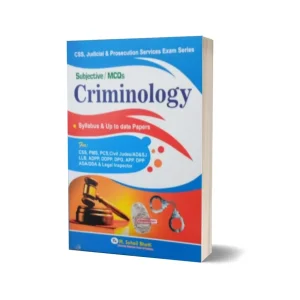 Criminology (SubjectiveMCQs) – By M.Sohail Bhatti