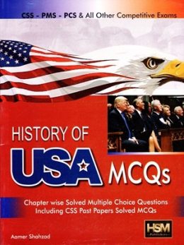 History Of USA MCQs By Aamer Shahzad HSM - CSS Books Point