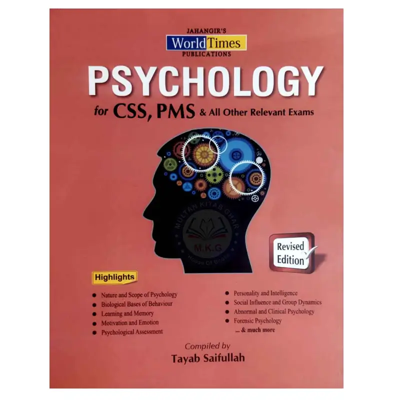 Psychology (CSS/PMS) By Tayab Saifullah JWT