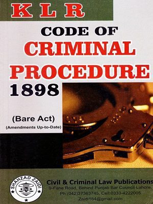 Code Of Criminal Procedure 1898 (Bare Act) (Amendents Up-To-Date) By S ...