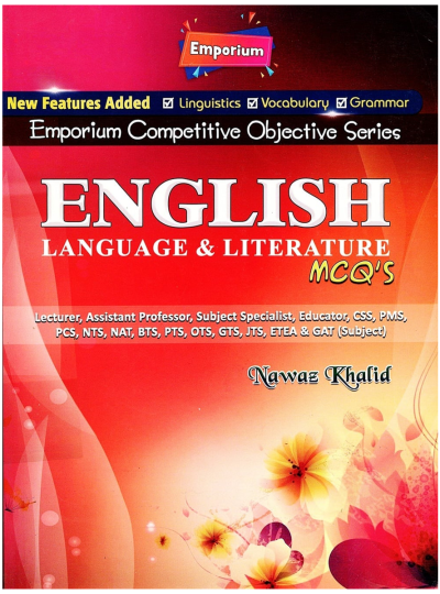 English Language and Literature with MCQ's By Nawaz Khalid