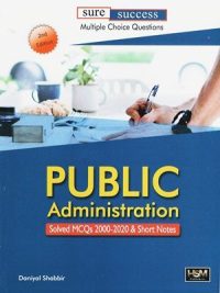 Public Administration Solved Mcqs 2000-2020 By Daniyal Shabbir HSM