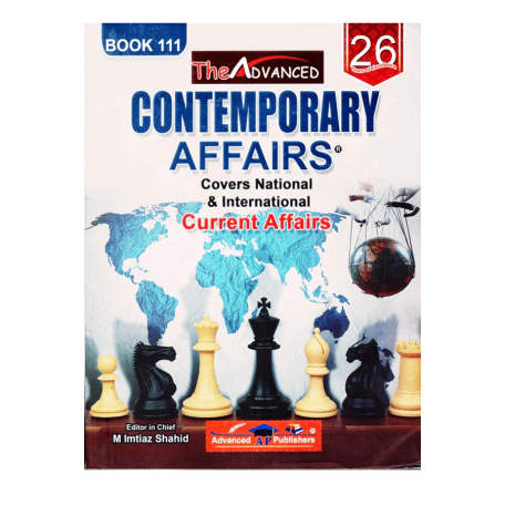 Contemporary Affairs Book 111 By Imtiaz Shahid Advanced Publishers