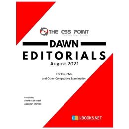 Monthly DAWN Editorials August 2021