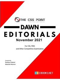 Monthly DAWN Editorials November 2021