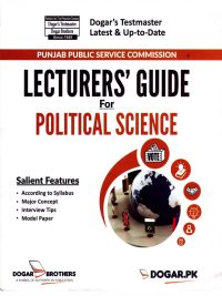 Lecturer Guide For Political Science By Dogar