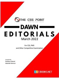 Monthly DAWN Editorials March 2022