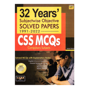 CSS Compulsory Solved MCQs 2022 Edition HSM