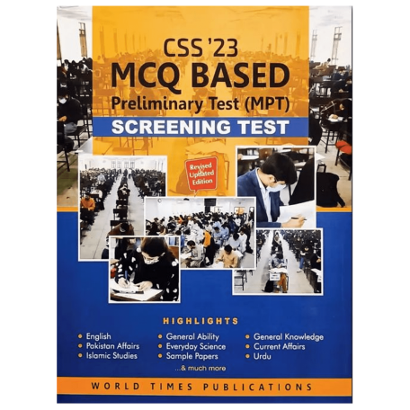 CSS Screening Test Guide MPT 2023 World Times Publication