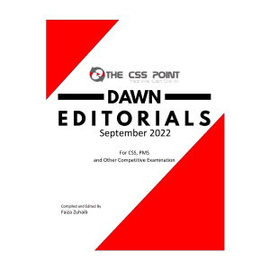 DAWN Editorials September 2022 Issue