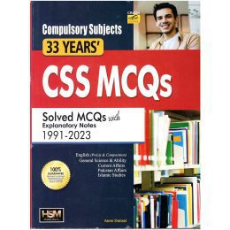 CSS Compulsory Solved MCQs 1991 to 2023 HSM Publishers