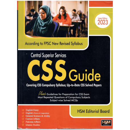 CSS Solved Guide 2023 Edition HSM