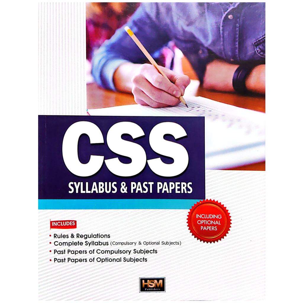 CSS Syllabus and Past Papers HSM Publishers - CSS Books Point