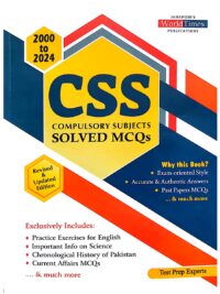 CSS Solved Compulsory MCQs 2000 to 2024 JWT