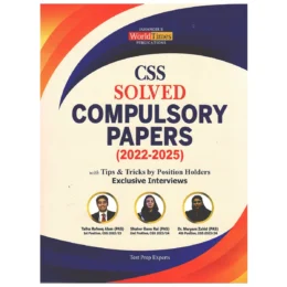 CSS Solved Compulsory Papers 2022 to 2025 JWT
